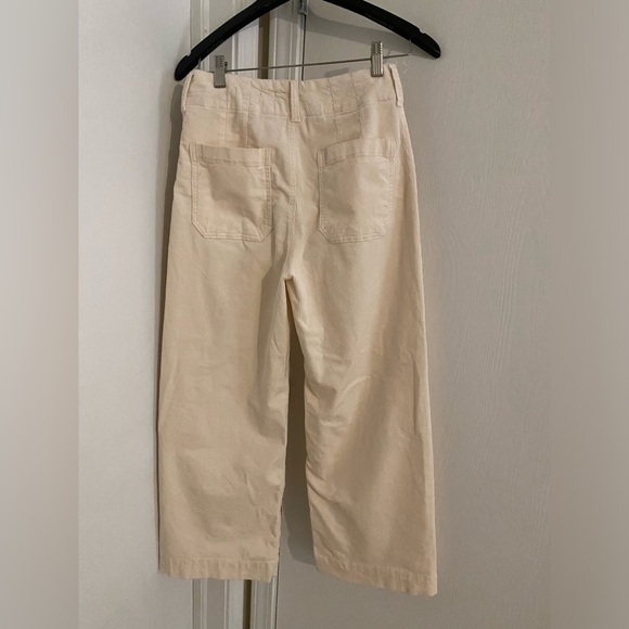 The Colette Cropped Wide-Leg Pants by Maeve: Corduroy Edition - Picture 5 of 7